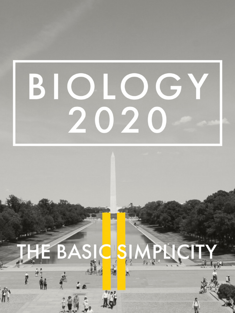 Biology 2020 The Basic Simplicity Pdf