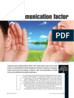 Communication Factor