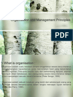 Organisation and Management Principles