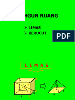 Bangun Ruanglimas Kerucut