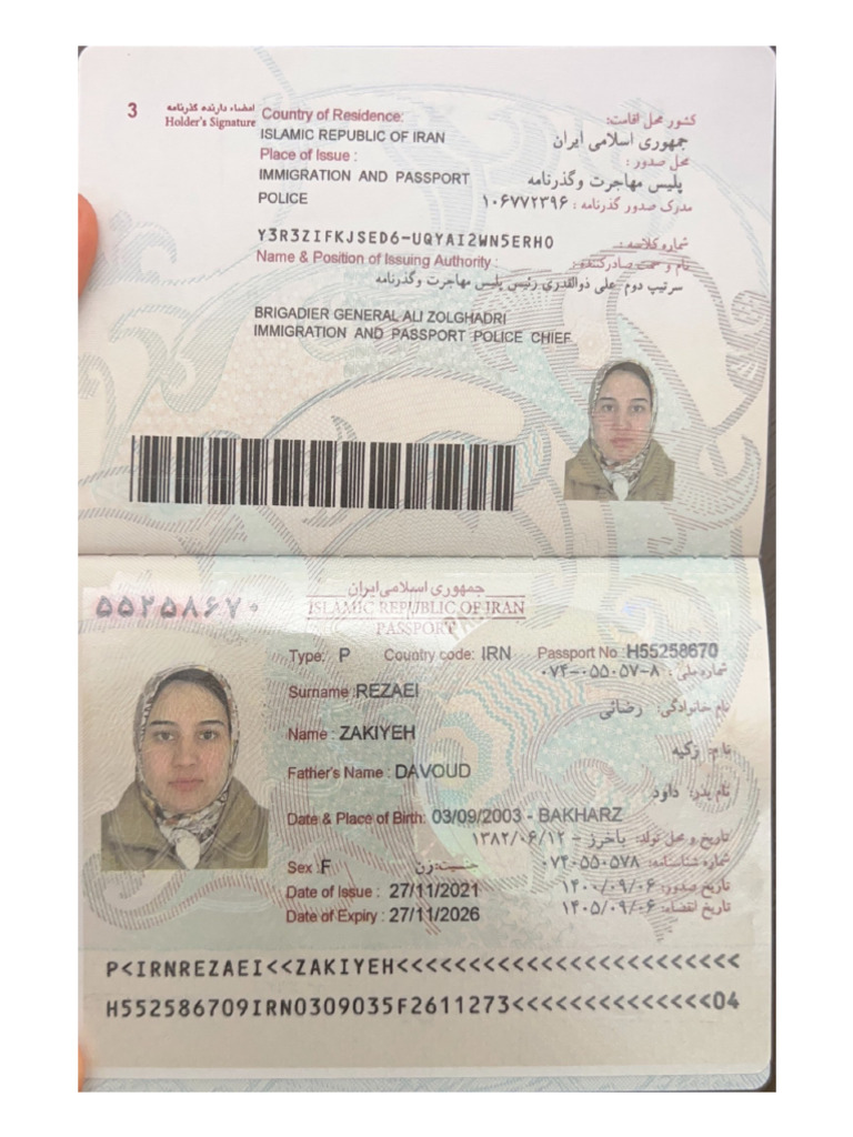 Holder's Signature PDF