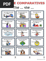 Double Comparatives (The... The) - Speaking Cards