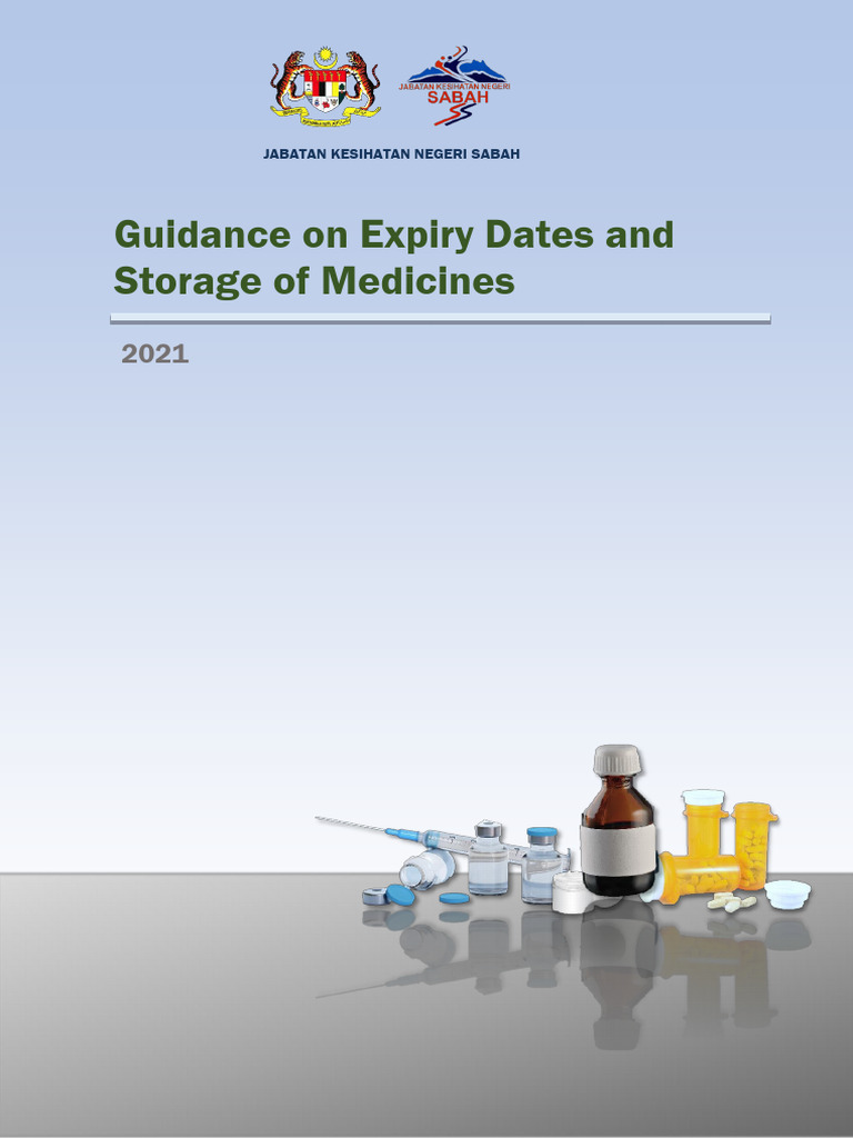 Guidance On Expiry Dates and Storage of Medicines JKN Sabah 2021 Dec