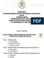 Sosialisasi Permenpan 20 THN 2012 - Zi - Apr2012