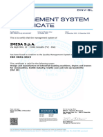 Certificato ISO