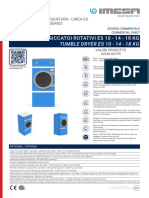STC Commercial-Sheet Essiccatoi-Rotativi Tumble-Dryer ES 10-34 R01