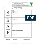 Formulir Sbar Rujukan