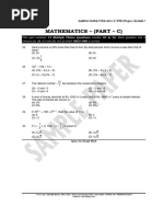 Ftre 2021 8th p2 Sample Paper Math