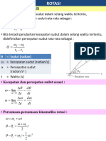 Kinematika Rotasi