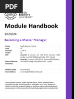 Module Handbook - H7 BaMM