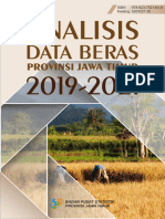 Analisis Data Beras Provinsi Jawa Timur 2019-2021