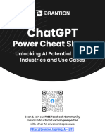 ChatGPT Power Sheet