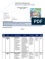 5° Grado - Planificador Del 04 Al 08 de Septiembre