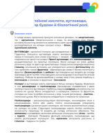 Урок 9. Білки нуклеїнові кислоти вуглеводи ліпіди огляд ... б біологічної ролі. ЧАСТИНА 1 Конспект 164032 понеділок 03 жовтень 2022