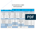 JADWAL PELAJARAN I.1 Al-Biruni