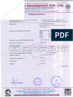 3.3UT Machine Calibration Certificate