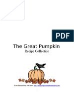 The Great Pumpkin: Recipe Collection