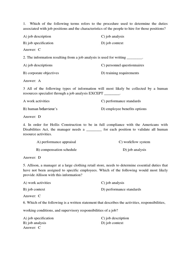 HRM Exam Questions and Answers Guide | PDF | Performance Appraisal | Layoff