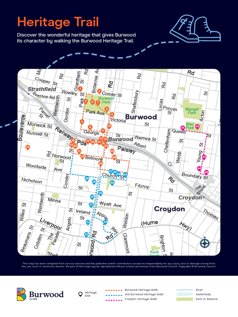 Heritage Trail Map PDF Architectural - 1705007676