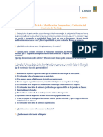 Prácticas Tema 4 - Modificación, Suspensión y Extinción Del Contrato de Trabajo - Nombre Del Alumno