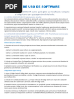 Licencias Libres | PDF | Software libre | Ley de derechos de autor