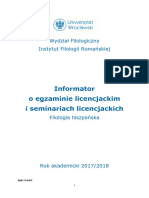 FH Informator Licencjacki 2017