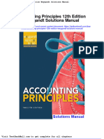 Accounting Principles 12th Edition Weygandt Solutions Manual