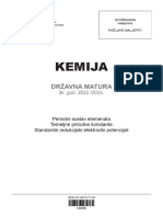 Kemija: Državna Matura