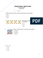 Latihan Matematika Kelas 2 SD