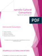 Desarrollo Cultural Comunitario