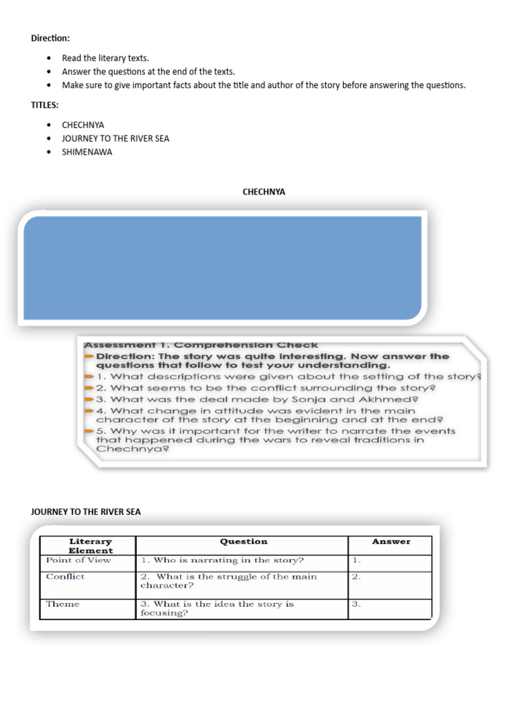 Q2 Week1 Activity 21st | PDF | Language Arts & Discipline | Poetry