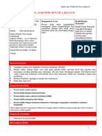 01 Modul Ajar Pjok SD Fase A Kelas 2 Gerak Lokomotor