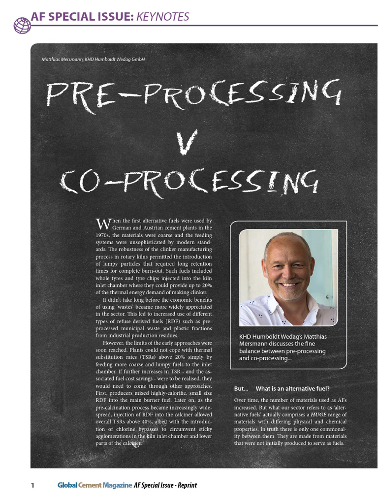 2021 10 KHD Humboldt PreProcessing vs. CoProcessing PDF Materials Secondary Sector