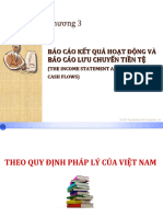 Chương 3 Báo cáo Lợi nhuận và Báo cáo lưu chuyển tiền tệ