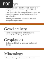 Geology