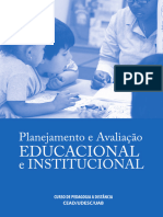 21 - O Planejamento Nos Espaços Formais e Não Formais Relação de Ensino, Aprendizagem e