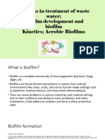 Biofilms in Treatment of Waste Water 2