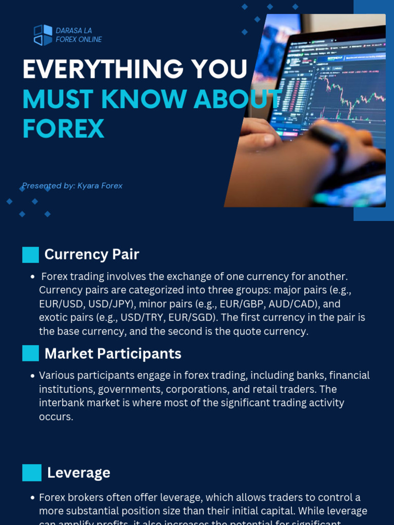 Everything You MUST Know About FOREX | PDF | Foreign Exchange Market ...