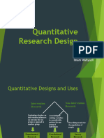 Quantitative Research Design