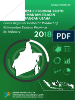 Produk Domestik Regional Bruto Provinsi Kalimantan Selatan Menurut