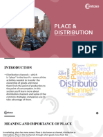 Jabir's Marketing PPT (Place and Distribution)