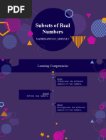 w3 - Subsets of Real Numbers