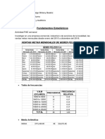 Actividad PAE Semanal FE