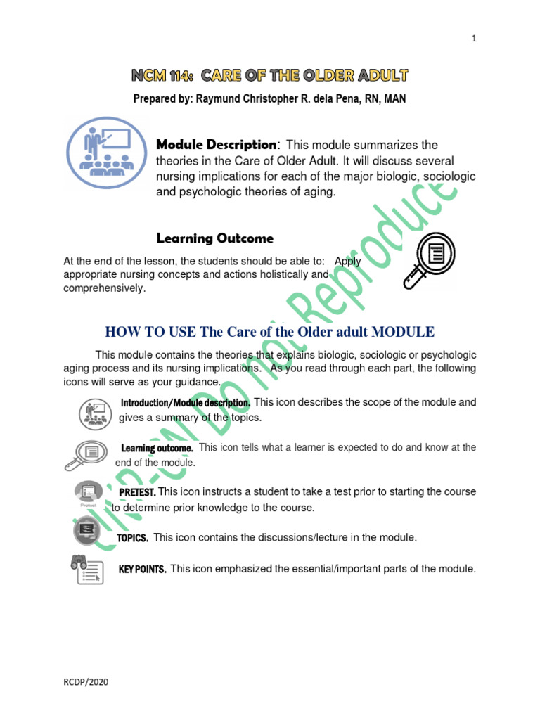 Theories of Aging and Nursing Care | PDF | Ageing | Nursing