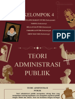 Teori Administrasi Publik Kelompok 4