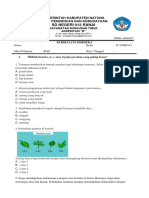 Soal Sumatif PAS IPAS Kelas IV (UNDRIYATI)