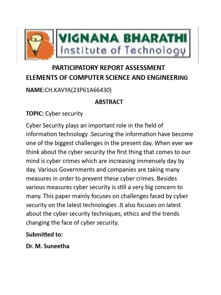 Cyber Security Challenges and Trends | PDF