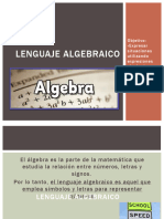 Clase1 Lenguaje Algebraico