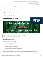 Introduction To Frida. Frida Is A Dynamic Instrumentation - by Mr. Robot - InfoSec Adventures - Medium