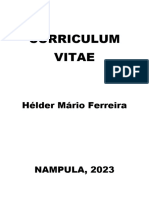 Curriculum Vitae Helder